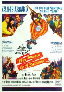 Пять недель на воздушном шаре 1962